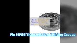 Khắc phục sự cố truyền động MPS6 6DCT450 Bộ ly hợp được tái sản xuất