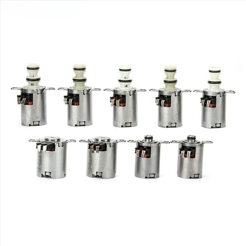 6DCT450 Transmission Solenoid Kit 9PCS/1Set 6 Speed Suit Cho Ford Galaxy Focus Mondeo