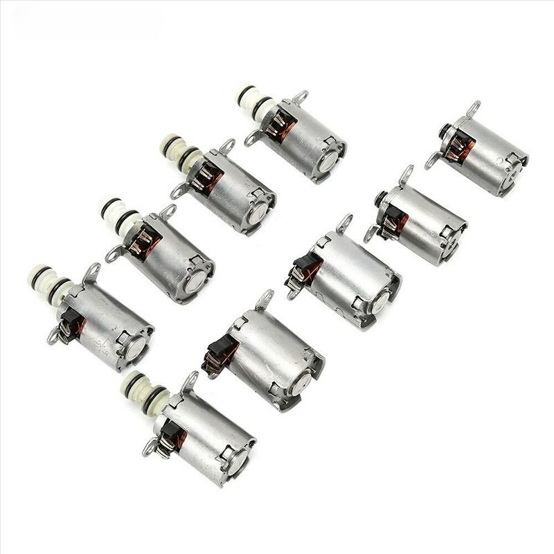 6DCT450 Transmission Solenoid Kit 9PCS/1Set 6 Speed Suit Cho Ford Galaxy Focus Mondeo