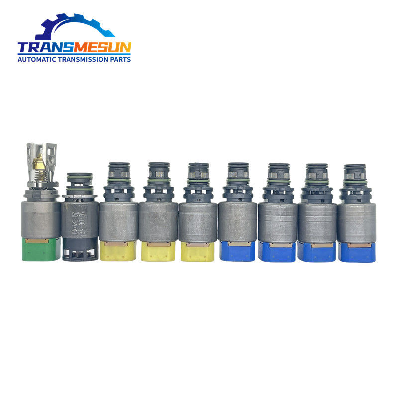 Transmesun Giao thông tự động đi kèm trong bộ 9 Bộ sửa chữa van điện 8HP-50 cho BMW 3 Series F30 Of OE 0501221287
