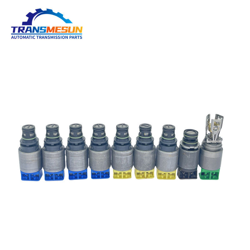Transmesun Giao thông tự động đi kèm trong bộ 9 Bộ sửa chữa van điện 8HP-50 cho BMW 3 Series F30 Of OE 0501221287